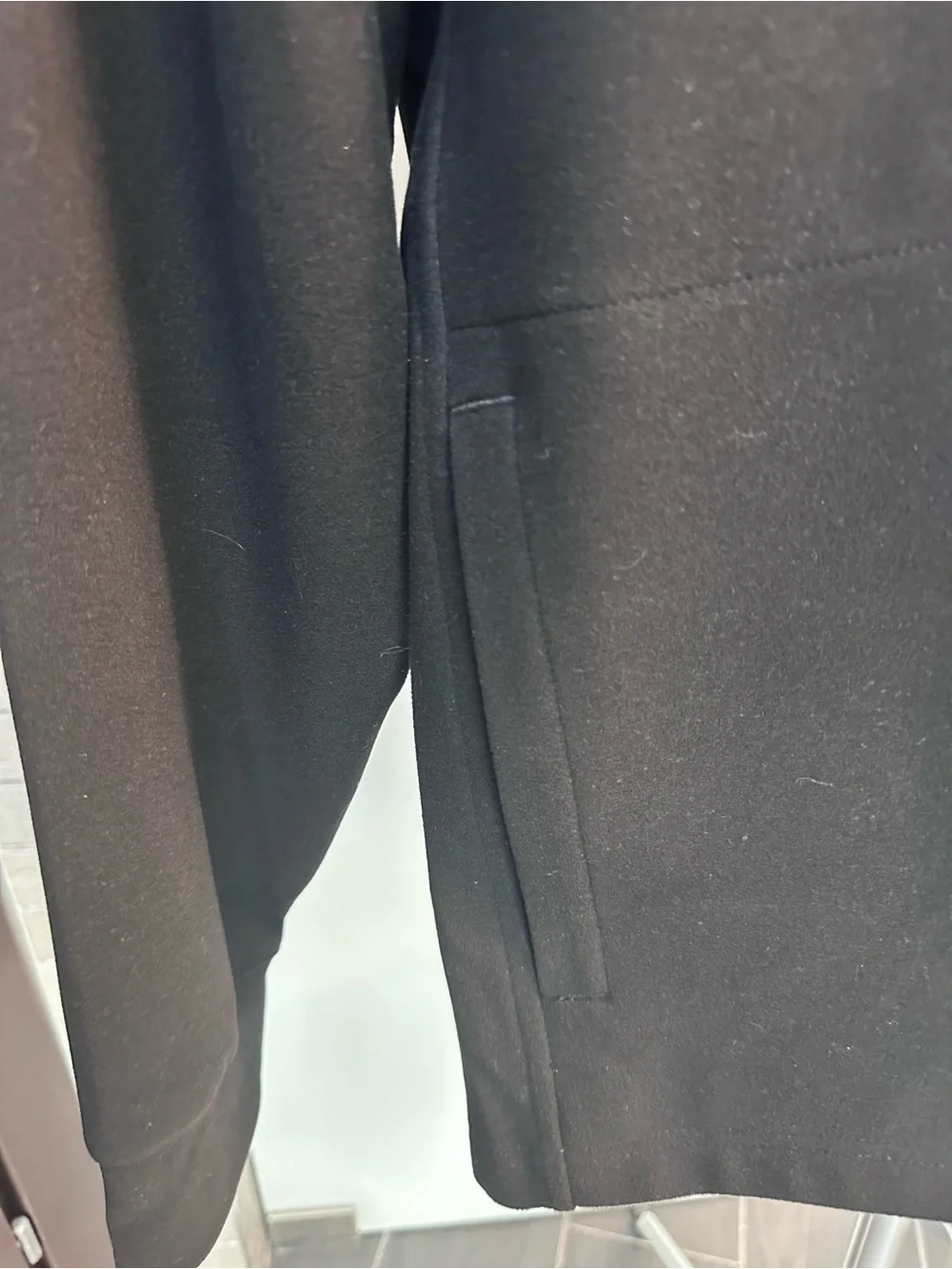 J. Crew Black Seaboard Hoodie Pullover Sweatshirt